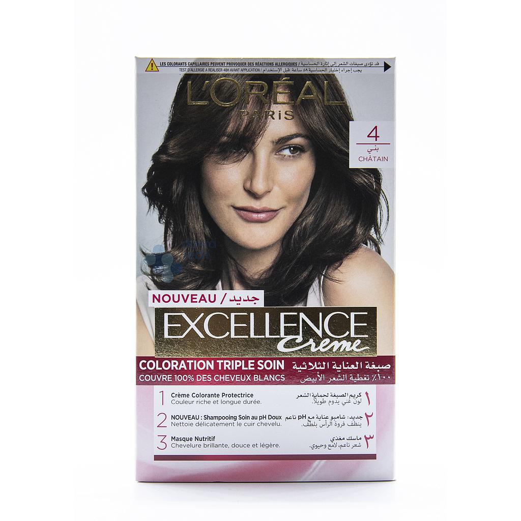 LOREAL COLOR 4 BROWN