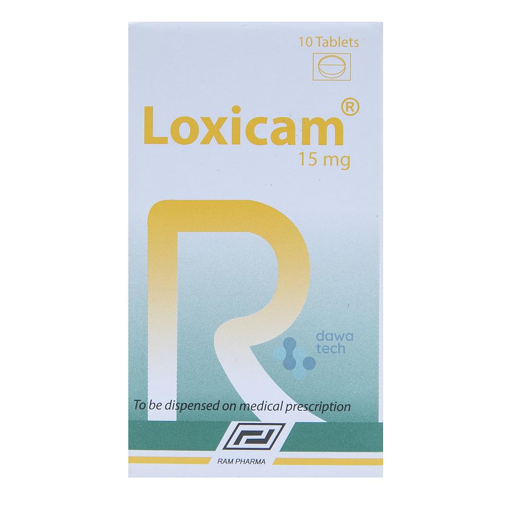 LOXICAM 15MG 10TAB