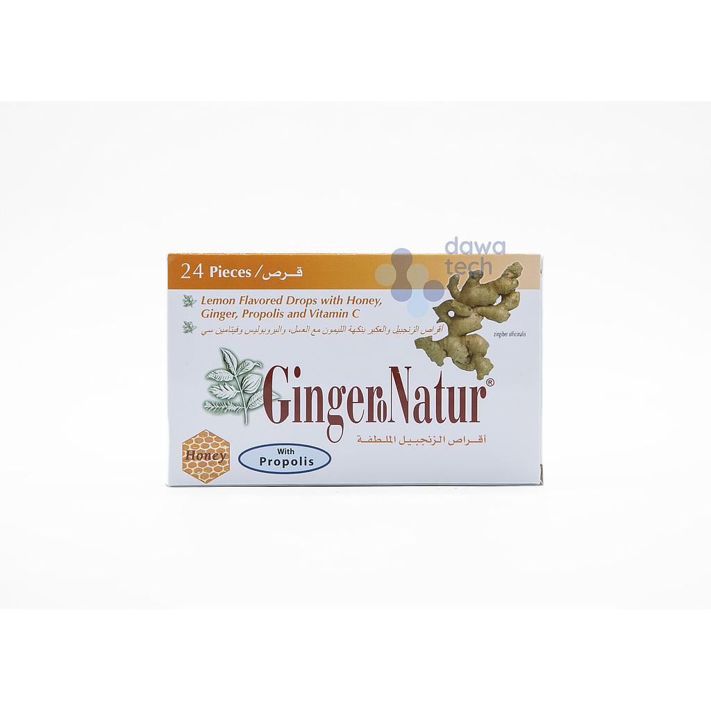 Ginger Nature Lemon &amp; Vitamin C &amp; Propolis 24Pcs