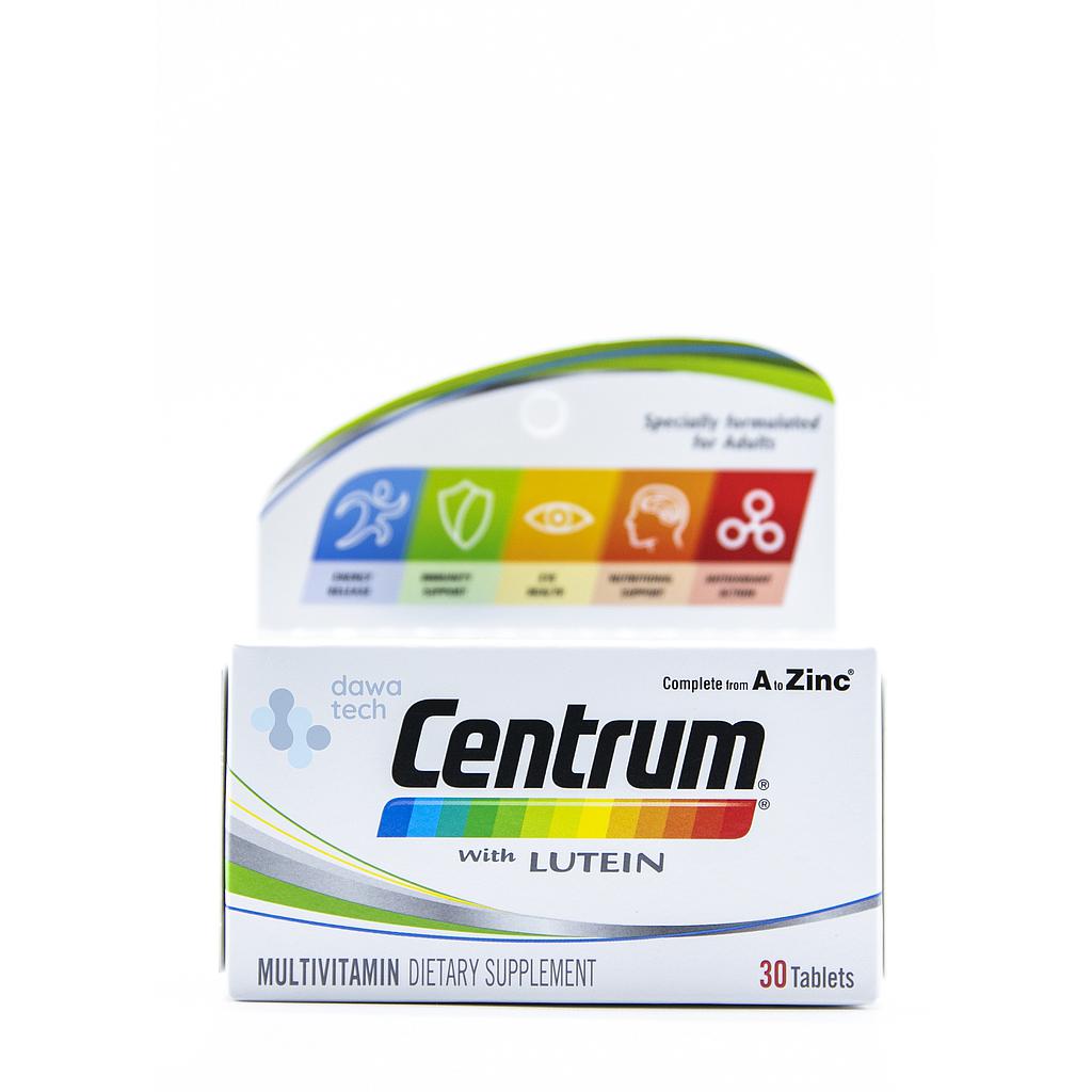 CENTRUM &amp; LUTEIN 30 Tabs