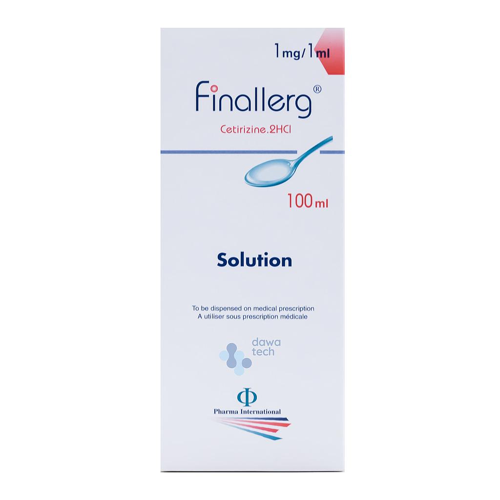 FINALLERG SOLUTION 100ml