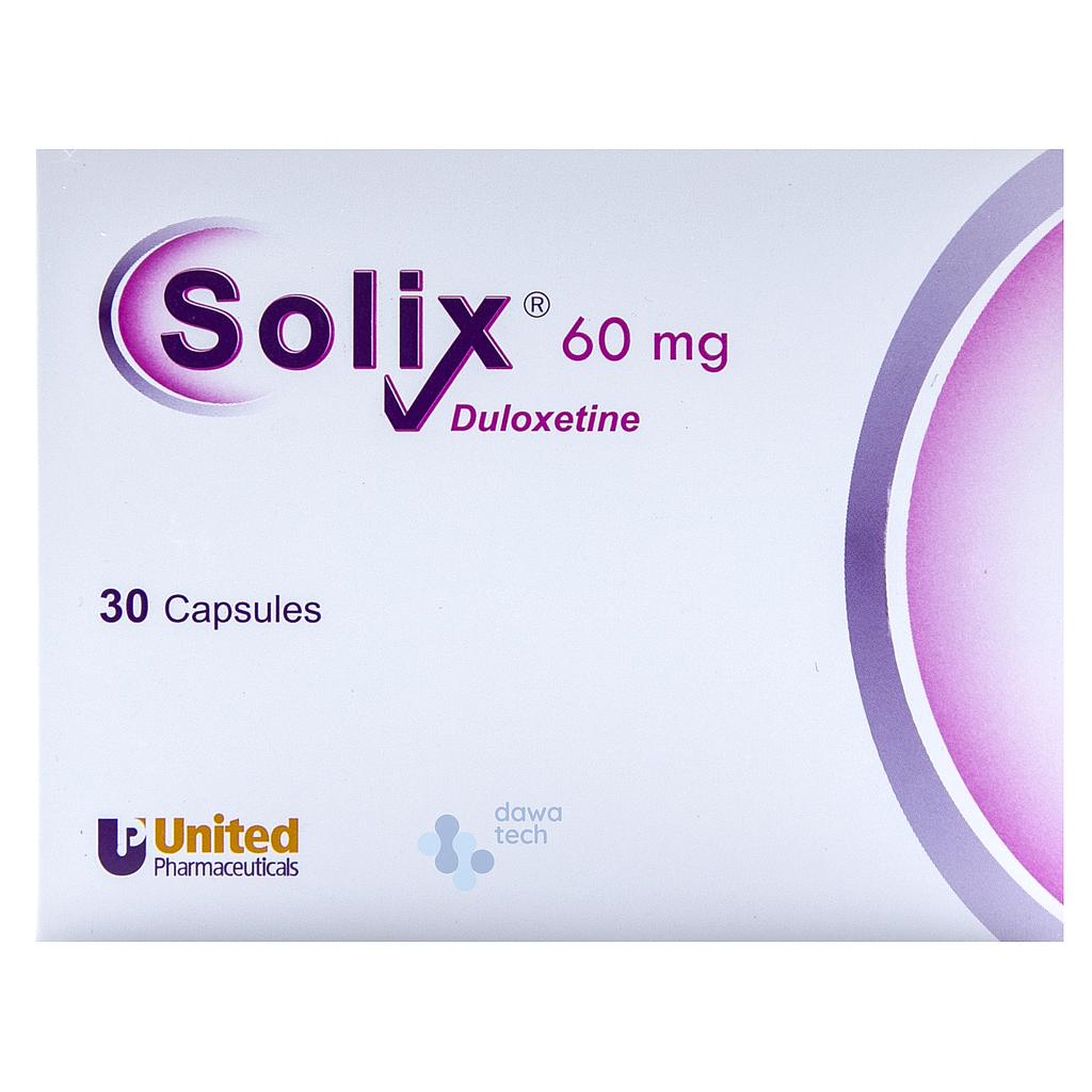 SOLIX 60MG 30 CAPS