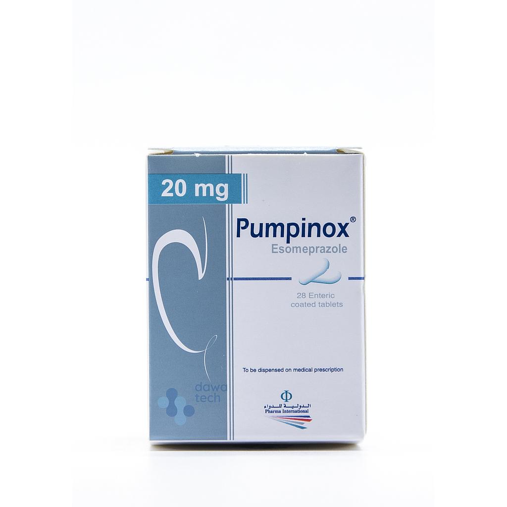 PUMPINOX 20MG 28 TAB