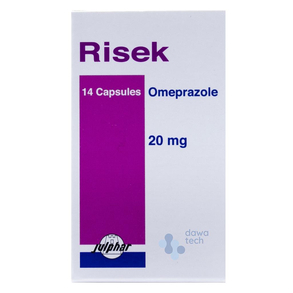 RISEK 20mg 14 Caps