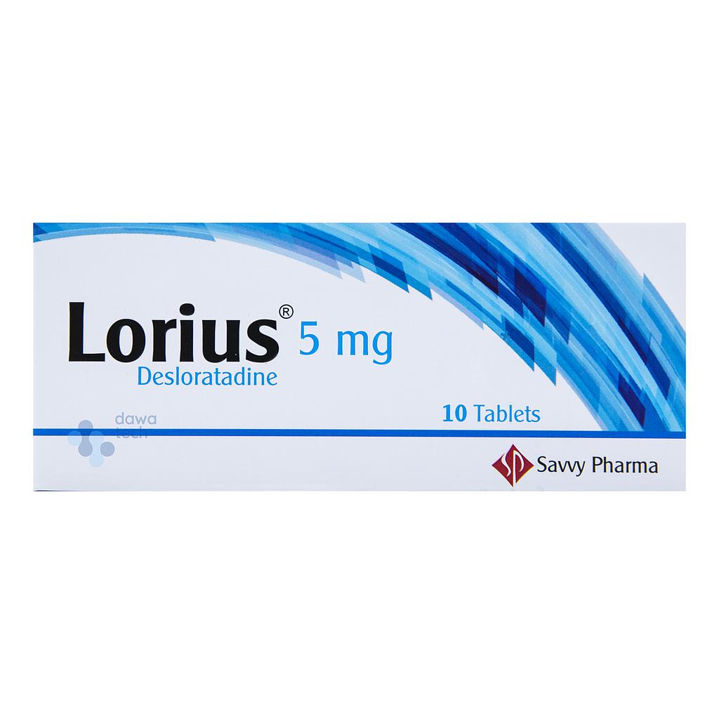 LORIUS 5mg 10 Tabs