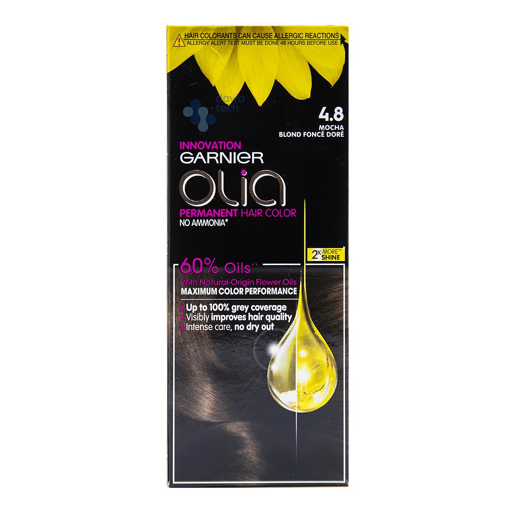 Garnier OLIA #4.8 بني موكا
