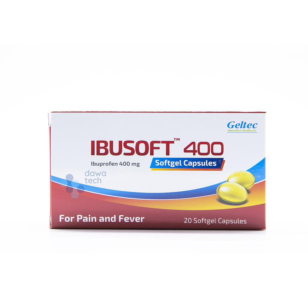 IBUSOFT 400mg 20 Softgel