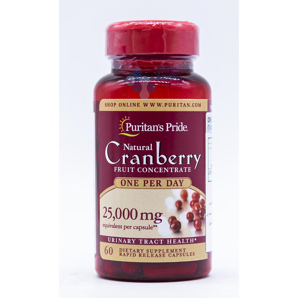 Puritans Cranberry 25,000 mg 60 Cap
