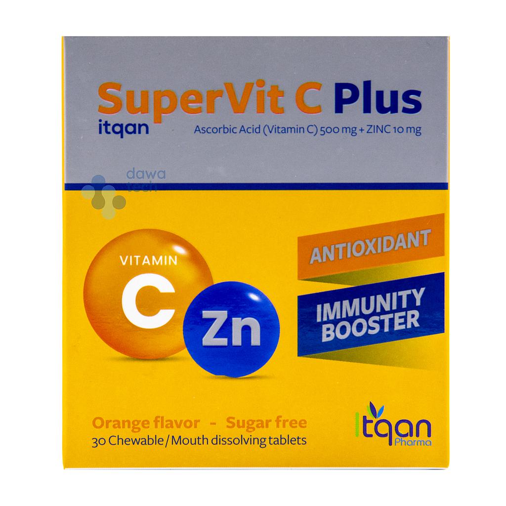 Vit.C 500mg +Zinc 10mgChewable 30Tab