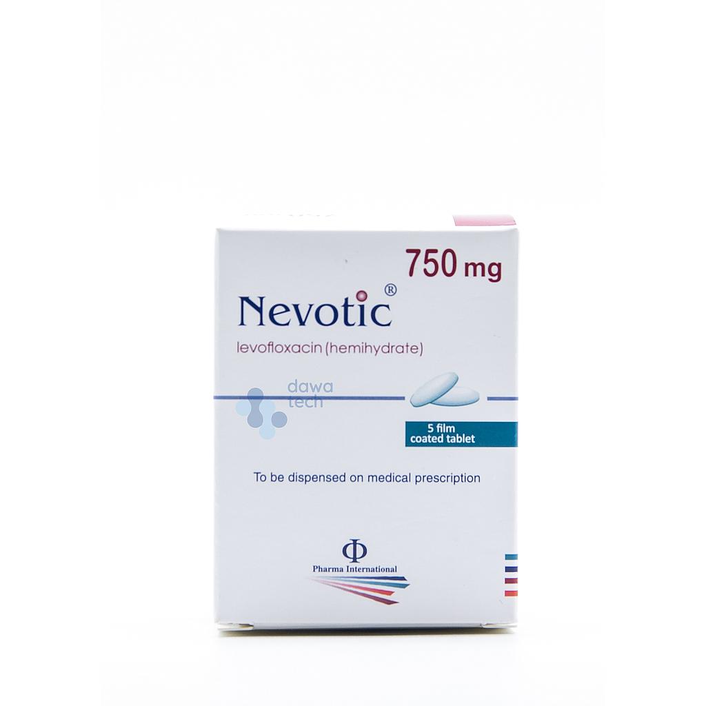 Nevotic Tab. 750mg 5'S