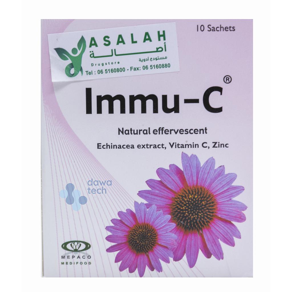 IMMU-C (vitC + zinc) 10 Sachet