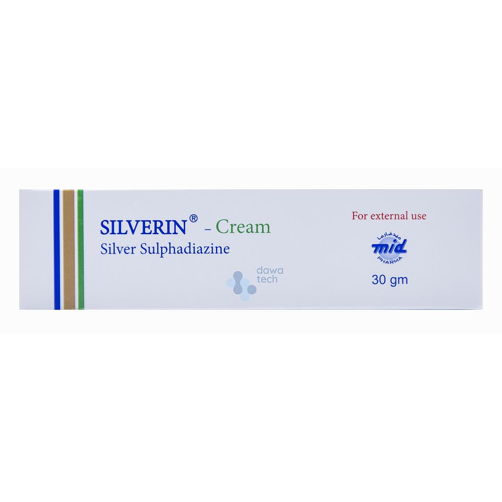 SILVERIN CREAM 30GM
