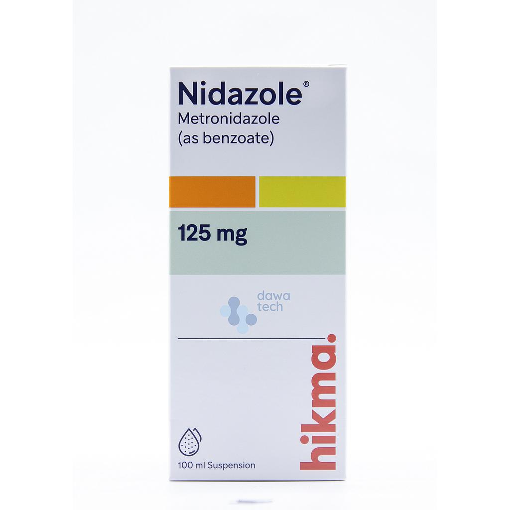 NIDAZOL 125 SUSP