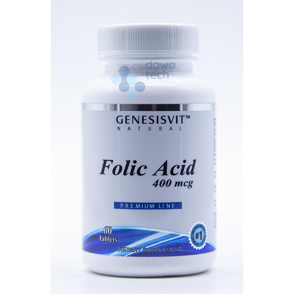 GENESISVIT Folic Acid 60 Tabs