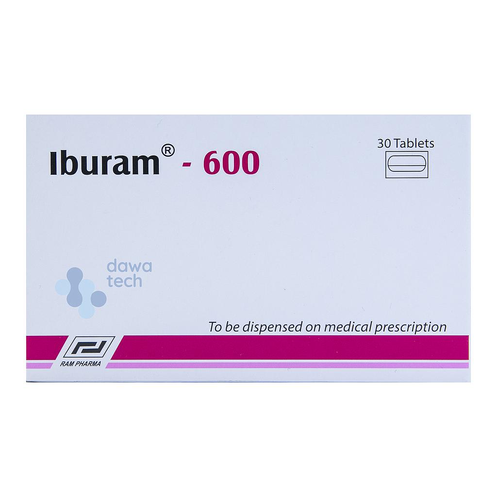 IBURAM 600MG 30TAB